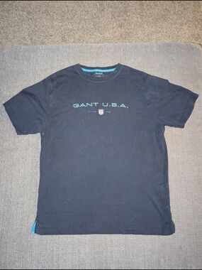 Gant Navy T-Shirt with Blue Logo